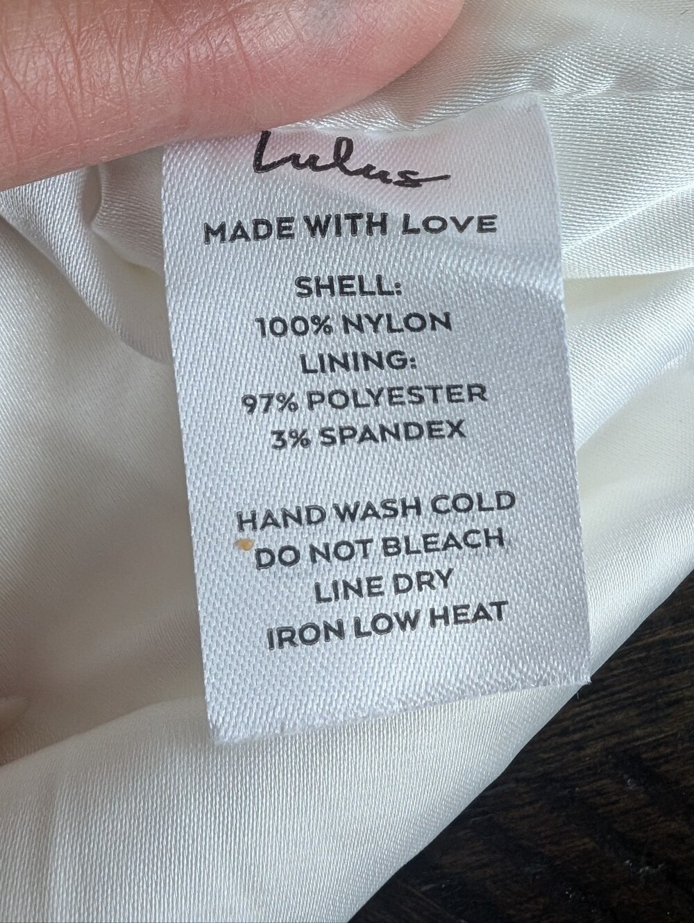 Lulu's White Lace Spaghetti Strap Dress - Picture 4 of 6